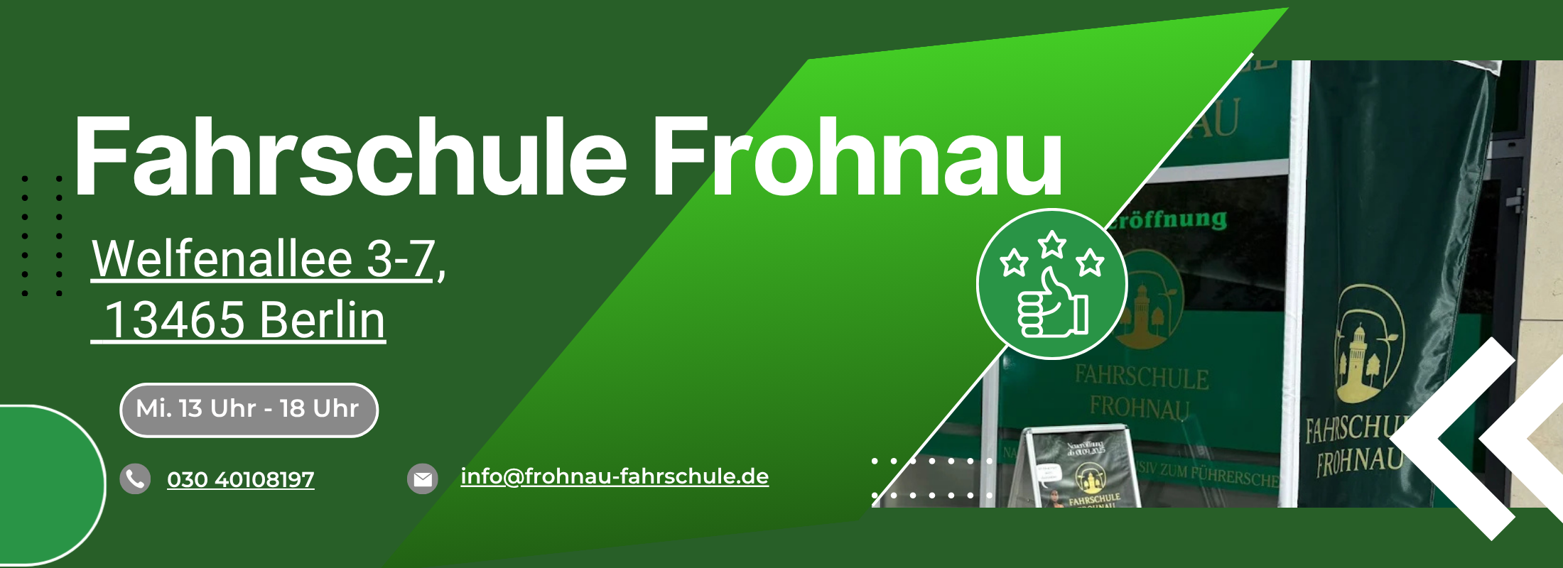 Fahrschule Frohnau Öffnungszeiten