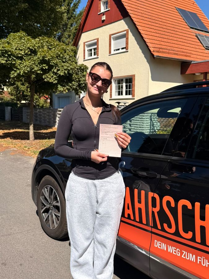 Bestandene Fahrschüler