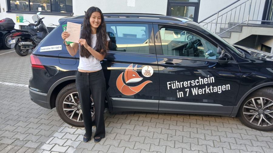 Bestandene Fahrschüler