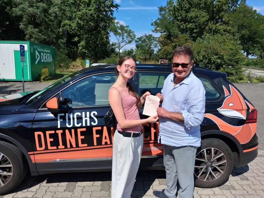 Bestandene Fahrschüler