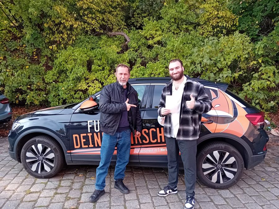Bestandene Fahrschüler